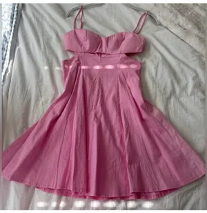 Hello Molly Blush Pink Mini Dress thumbnail 1
