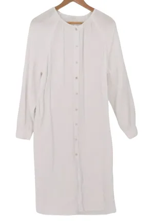 Wilfred Free Aritzia Sail Dress Swim Cover Womens 2XS White Organic Cotton Gauzy thumbnail 1