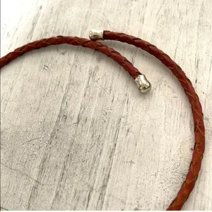 Green pendant choker necklace thumbnail 3