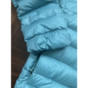 REI Co-Op Teal Puffer Down Insulated Full Zip Jacket Kids XL (18) Packable thumbnail 4