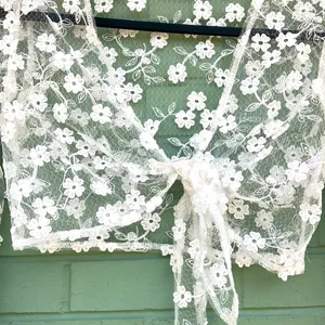 Nasty Gal collection sheer crop top thumbnail 6