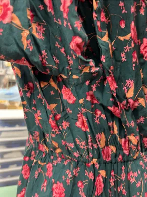 Free People Floral Print LS Free People Floral Print Long Sleeve Mini Dress M thumbnail 10