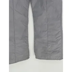 Vtg JC Killy Bib Overalls Women 10 Gray Ski‎ Insolated Quilted Snow Suspenders thumbnail 3