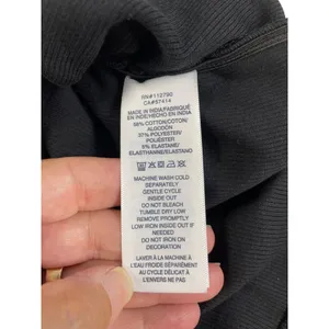 True Religion Womens Black HS Side Ruch Dress Size L SKU 9080 thumbnail 9