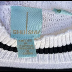 Shu shu sweater top medium White thumbnail 5
