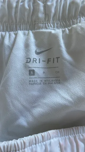 Nike White Dri-Fit Running Shorts thumbnail 4