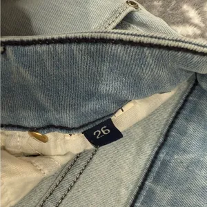 NWT Fidelity Coco Wide Leg Jeans Raw Hem Clearwater Blue‎ Size 26 Clean Girl thumbnail 7