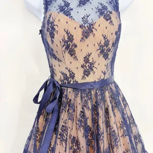 B Darlin Lace Y2K HOCO Dress 1/2 Dark Fairy Coquette Fit Flare Party Tulle thumbnail 3