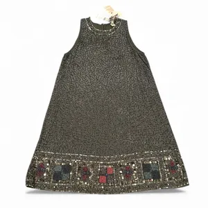 Anthro RAGA Wedding Guest Hanna Beaded & Sequin Sleeveless Dress Garden Party M thumbnail 6