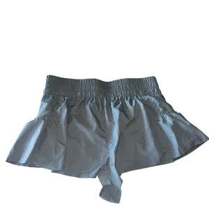 NWOT FP Movement X F P Women's Get Your Flirt On Shorts In Sage Stone thumbnail 10