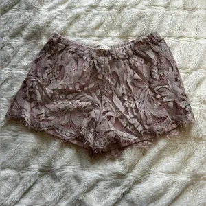 Altard state crochet high waisted shorts thumbnail 1