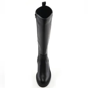 NWT Kenneth Cole Reaction “Anabelle” Women’s Black Calf Tall Riding Boots Sz 5 thumbnail 6