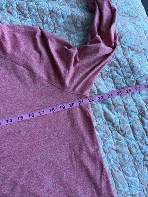 Lululemon License to Train Classic-Fit Long-Sleeve Shirt Heathered Vintage Rose thumbnail 7