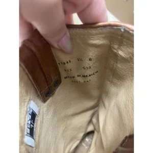 Frye Women’s 6.5B Leather Carmen Harness Tall Knee High‎ Boots Cognac Color thumbnail 10