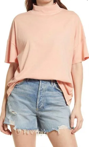 Free People Fearless Tee Coral Most thumbnail 3