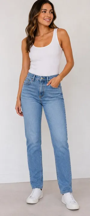 Banana Republic Premium Denim Light Wash Classic High Rise Slim Jeans Size 30L thumbnail 1