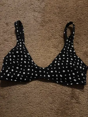 Aerie polka dot bikini top thumbnail 2
