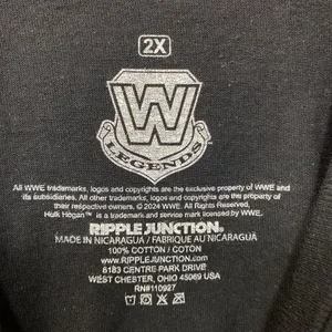 WWE Ripple Junction Hulk Hogan American Flag Graphic T-Shirt 2XL thumbnail 4