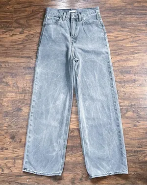 Levi’s • WellThread® High Loose Women's Jeans baggy wide leg Silver Bloom grey thumbnail 3