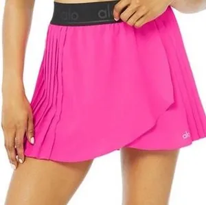 Alo Yoga Skirt Black Pleated thumbnail 4