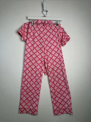 Roller Rabbit Exclusive Jemina Pink Pajama Set | Top and Bottoms thumbnail 2