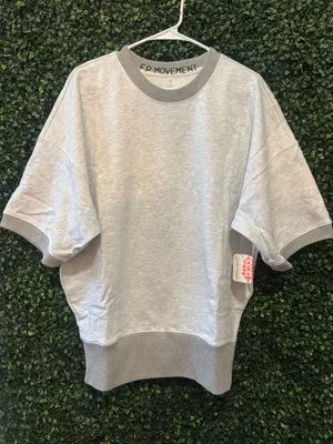 FP MOVEMENT by FREE PEOPLE For The Win Short Sleeve Sweatshirt thumbnail 5
