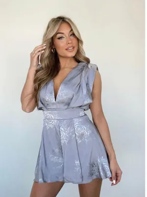 Lane 201 Garden Party Glam Romper Size L thumbnail 2