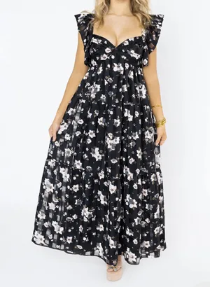 BuddyLove Lilly Sweetheart Neckline Maxi Dress thumbnail 1