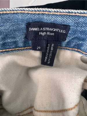 Veronica‎ Beard Jeans Daniela Straight Leg High Rise Women's 29 J3 thumbnail 4