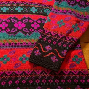Vintage fornelli sweater xl ugly sweater Cosby Christmas holiday winter thumbnail 3