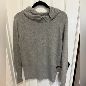 Reiss Light Gray Cowl Neck Sweater Wool/Cashmere blend XS thumbnail 7