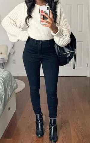 American Eagle Black Curvy Jeans thumbnail 1