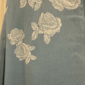 NWT Sadie & Sage Light Blue Faux Wrap Skirt thumbnail 5