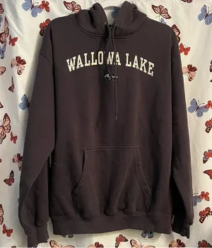 Wallowa lake hoodie-unisex thumbnail 1