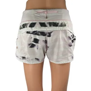 Lululemon Run Speed Women's Multicolor Striped Workout Athletic Shorts Size 4 thumbnail 3