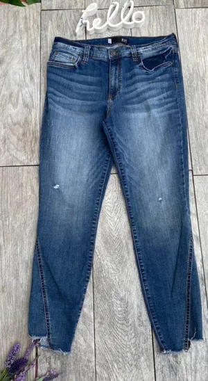 Kut From The Kloth High Rise Ankle Skinny jeans 12 thumbnail 1