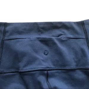 Lululemon Make A Move Navy Tights Side & Back Zip Pocket Size 6 thumbnail 7