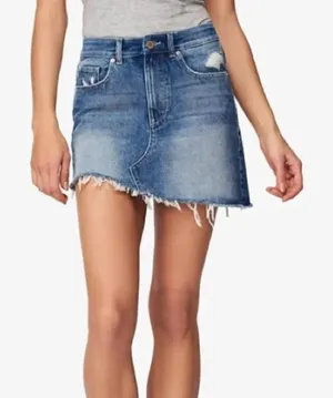 NWT Anthro DL1961 Blue Denim Jean Skirt thumbnail 1