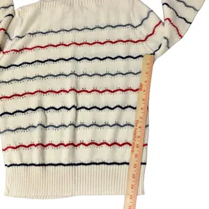 Vintage Boat Neck Sweater Womens M? Used thumbnail 9