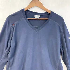 Ariat Womens FR AC Long Sleeve Work Shirt XL Navy Flame Resistant Cotton CAT 2 thumbnail 5