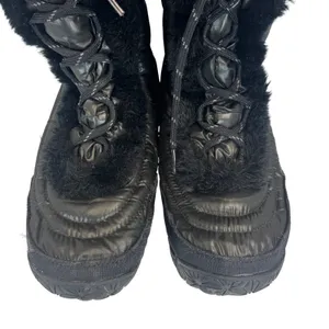 The North Face Nuptse Purna II Winter Boots Black Goose Down Faux Fur Womens 9.5 thumbnail 11