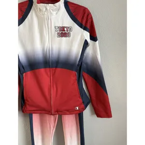 Champion Team USA 2020 Tokyo Olympics Women's Track Suit Set Jacket Leggings‎ XS thumbnail 3