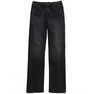 AE Embellished Strigid High-Waisted Stovepipe Jean American Eagle NWT Black 18R thumbnail 4