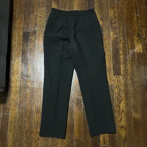 Zara Straight Leg Black Dress Pants thumbnail 2