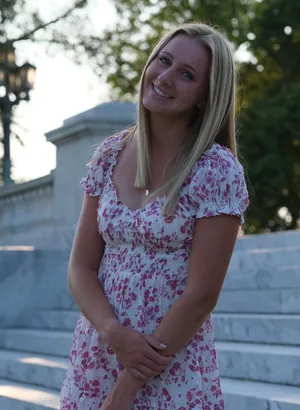 Isabelle’s Cabinet Pink And White Floral Mini Dress thumbnail 4