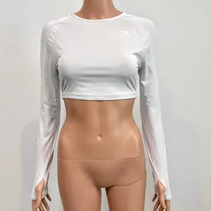 Gymshark XS mesh back active training crop top TLS2 3564 thumbnail 9