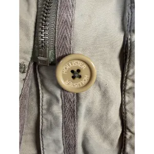 Hollister Vtg Womens Camo Cargo Utility Field Jacket‎ Cotton Size Lg Military thumbnail 6