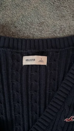 Hollister Navy Blue Small Sweater  thumbnail 2
