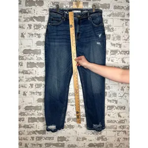 Kancan | women distressed denim jeans thumbnail 5