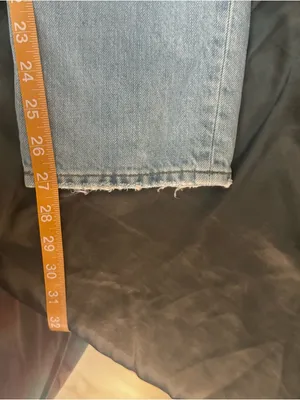 Madewell curvy perfect vintage straight jeans Light Wash NWOT size 26 thumbnail 14